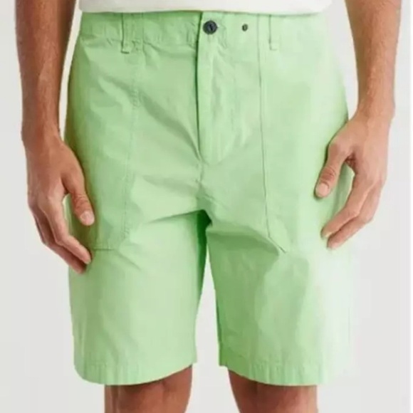 Rag & Bone Light Green Cliffe Peached Cotton Field Short NWT - Picture 1 of 6